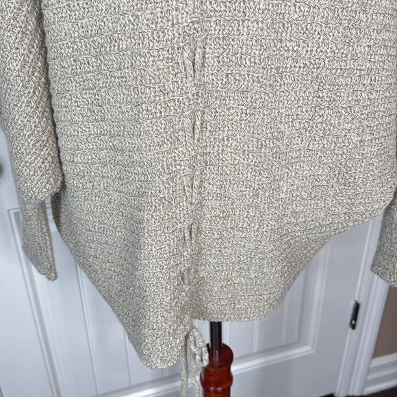 Do & Rae Cardigan with faux fur collar Size small-color taupe - Picture 7 of 12